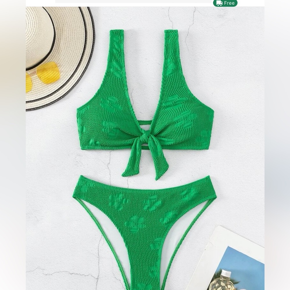 SHEIN green bikini - never worn